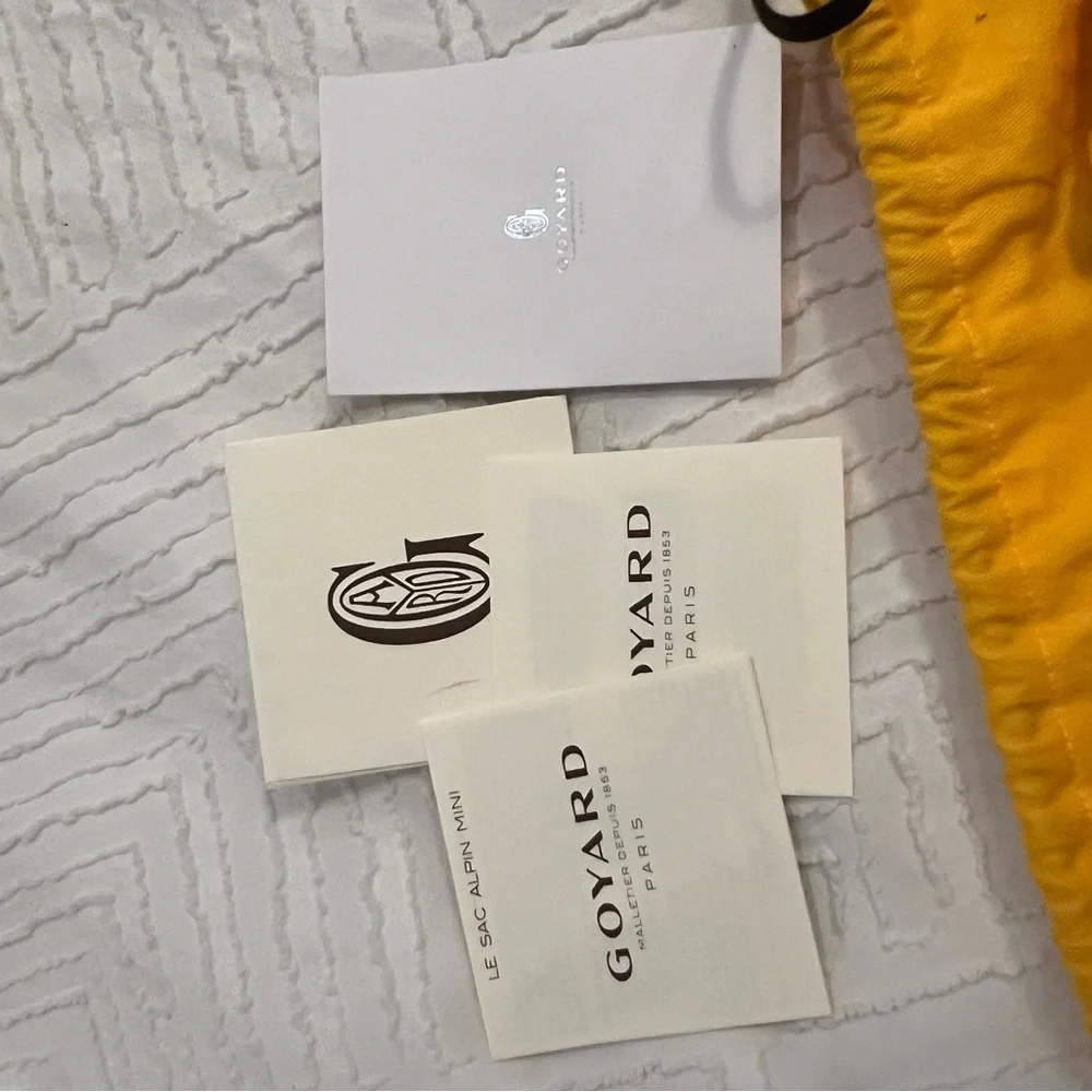 Goyard Alpin Mini Backpack – Navy Blue - Picture 12 of 12